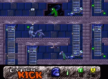 Cyber Kick screen shot game playing